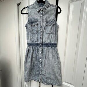 GAP 1969 Sleeveless Denim Dress -Women's Small